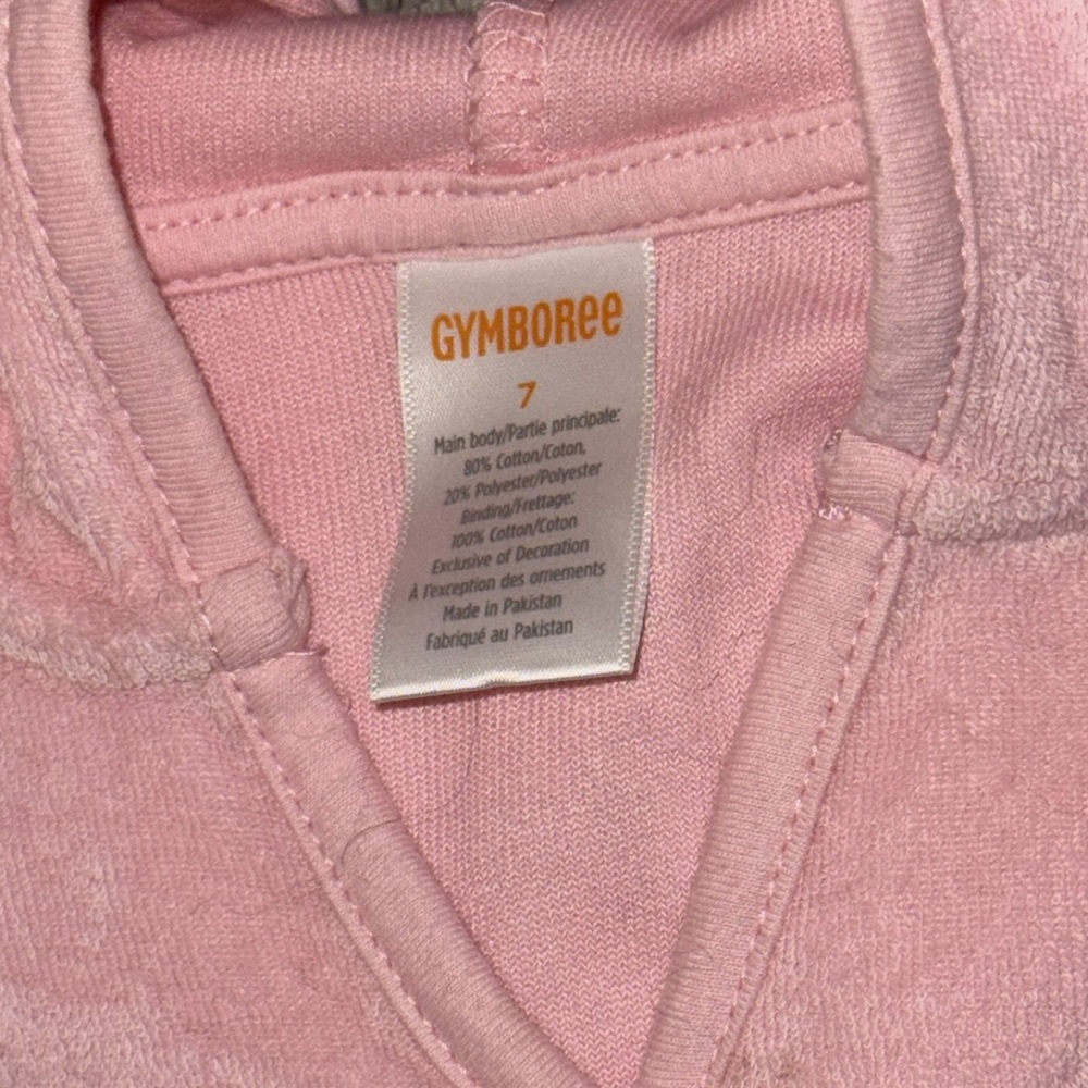 Pink Flamingo Kids One Piece Swimsuit - Picture 4 of 6